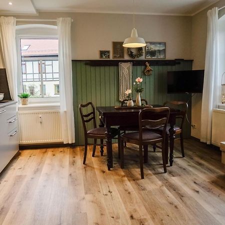 Urlaubsfreude Biedermann Haus Gluecksstein Ferienwohnung Smaragd Bad Schandau Esterno foto