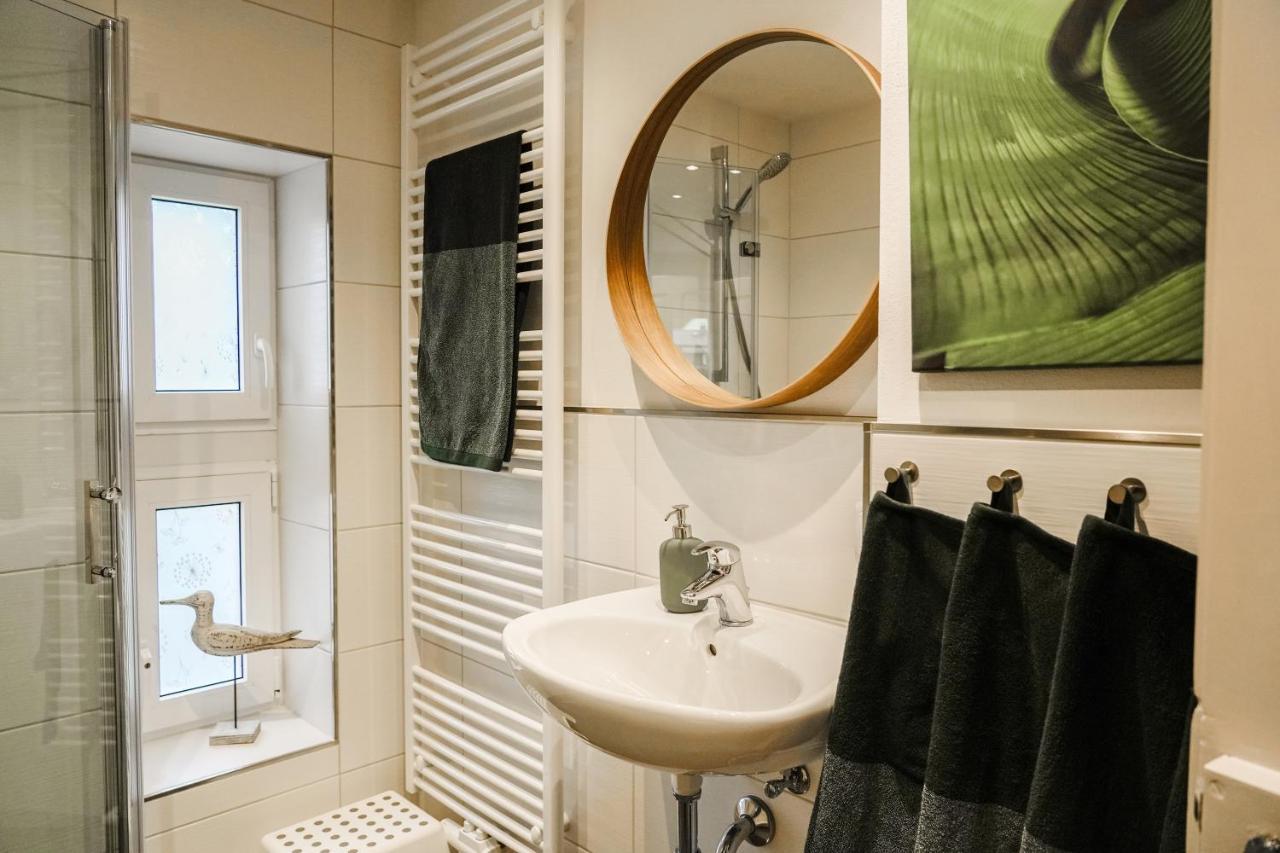 Urlaubsfreude Biedermann Haus Gluecksstein Ferienwohnung Smaragd Bad Schandau Esterno foto